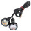 2 Pcs 12V 23Mm Dual Color Switchback 12 Led Eagle Eye Daytime Light 1