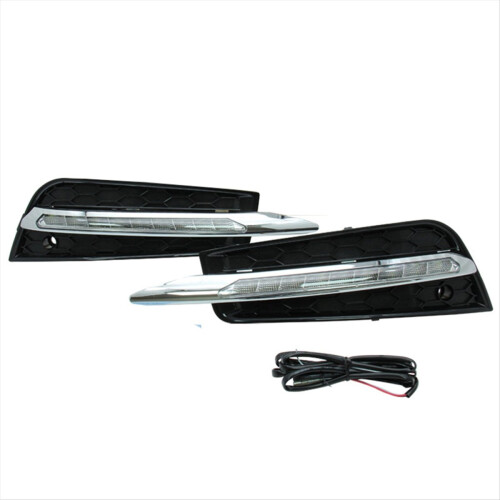 2Pcs/Set 3 Color Light LED Daytime Running Light for 2009-2013