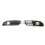 2X Car Front Bumper Fog Light Grille for- A6 C7 2012-2016 6