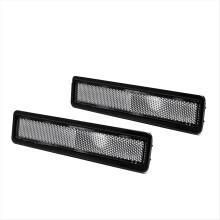40x Car Front Bumper Triangle Trim Cover Cap for 3 Axela 2014-2016 BHN1-50-101 BHN1-50-102