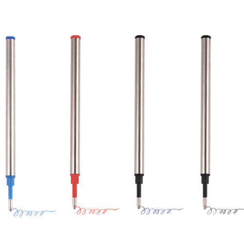5 Kit Retractable Ballpoint Pen Refills 0.5mm Tip Write-Red 1