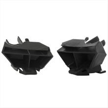2 Paar Auto LED DRL Nebel Licht Scheinwerfer für Fluence 2014+ Auto Fahren Lampe TagsüBer Fahren Licht StoßStange Lampe