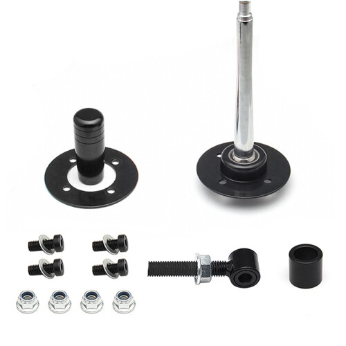Adjustable Throw Short Shifter Knob for ,Black Handle 2
