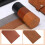 3 Rolls Leather Strap Leather Belt Strips Flat Leather Straps for DIY 4