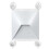 Bracket for Mini Window Vacuum Suction Cup Stand White 1