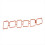 Car Engine Intake Manifold Gasket Kit 4