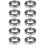 2.4G  Number Pad Ultra-Thin Wireless Numpad USB Rechargeable Numeric Keypad for IOS Android Window White 4