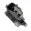 24 PCS PG7 Black Plastic Waterproof Cable Gland Connector 3-6.5mm 6