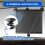 Car Side Window Sun Shade 2 Pack, Retractable Car Roller Sunshade 4