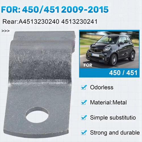 Car RUBBER BRACKETS STABILIZER BAR for SMART 450/451 2009-2015 2