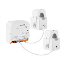 Tuya Zigbee Smart Meter 2 Phase Max 120A Real-Time Power Monitoring with 2 Clamps