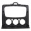 Car Radio Stereo DVD Panel Frame Audio Dashboard Frame for 6