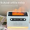 White Noise Bluetooth Speaker with Simulated Flame 5