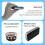 Portable Wireless Bluetooth 5.1 Subwoofer Speaker White 5