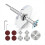 10Pcs Damaged Nut Bolt Remover 9-19mm Extractor Removal Tools Set Threading Tool Car Garage Mechanics Extractor Tool 1