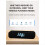 Smart Clock Bluetooth Speaker, LED HD Mirror, FM Radio Function,Black 5