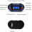 Motorcycle Bluetooth Speaker Amplifier Output 2.1A MP3 Player Black 4