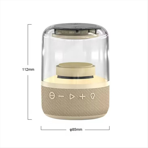 Digital Music Player Bluetooth Speakers with Subwoofer Black 2