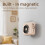 Mini Bluetooth Speaker Time Display Hifi Sound Music Box Pink 6