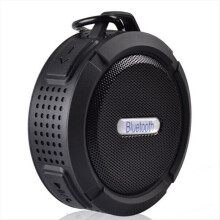 Outdoor Waterproof Bluetooth Speaker Portable Shower Travel Black