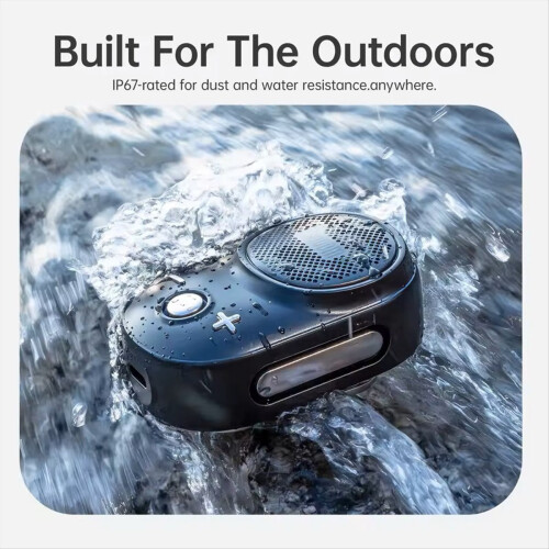 Portable Bluetooth Speaker Wearable IP67 Waterproof Pink 2