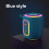 Bluetooth Speaker IPX5 Waterproof RGB Colorful Light Black 5