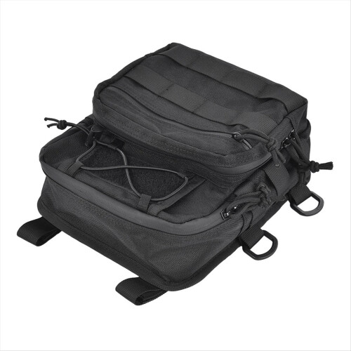 Universal Motorcycle Bar T-Bar Handlebar Bag for 2
