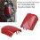Front Screen Inserts Brake Caliper Cover for Touring Red 4