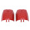 Front Screen Inserts Brake Caliper Cover for Touring Red 3