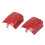 Front Screen Inserts Brake Caliper Cover for Touring Red 6