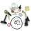 48PCS Squeeze Bottle Cap Replacement Squeeze Bottle Cap Plastic Bottle Squeeze Headfor Squeeze Bottle Dispensing Cap 1