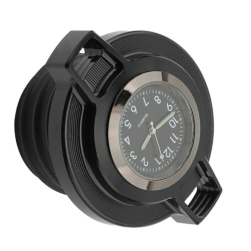 Motorcycle Tank Cap With Clock For A 2