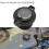Motorcycle Tank Cap With Clock For A 6