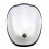 Motorcycle Tail Backrest Storage Box Silver 2