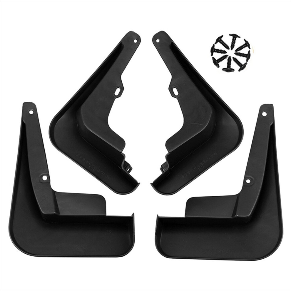 4Pcs Car Mudguard Mud Flaps Splash Mud Guard For Jetour X70 2020-2024 Car Accessories Black 4714250923571