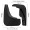 4PCS Car Mudguard Mud Flaps Splash Mud Guard for 3 2004-2008 Car Accessories 4