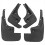 4PCS Car Mudguard Mud Flaps Splash Mud Guard for XV20 1997-2001 1