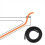 for Preventing Brake Frame Sponge Tube Black 6