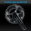 110BCD Aluminum Alloy Double Disc Folding Bicycle 105 Crank 5