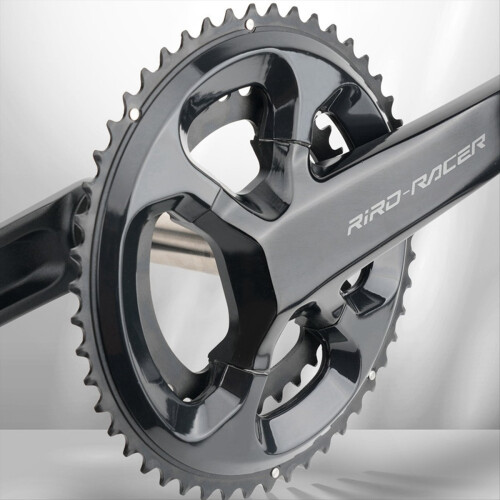 110BCD Aluminum Alloy Double Disc Folding Bicycle 105 Crank 2