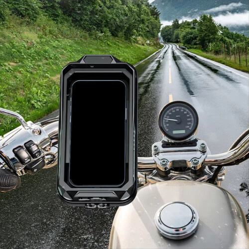 Handlebar Phone Case Bag Touch Screen Bicycle Motorcycle Phone Holder 2
