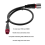 Electric Bicycle Waterproof Motor Cable 1121AG Extension Cable 6