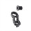 RISK Rear Derailleur Extender Bicycle Frame Gear Link Extension Black 4