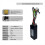 36V 48V 26A Brushless Controller G20 Meter LED +130X Throttle Kit 4