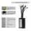 36V 48V 15A Brushless Controller G20 Meter LED +130X Throttle Kit 4