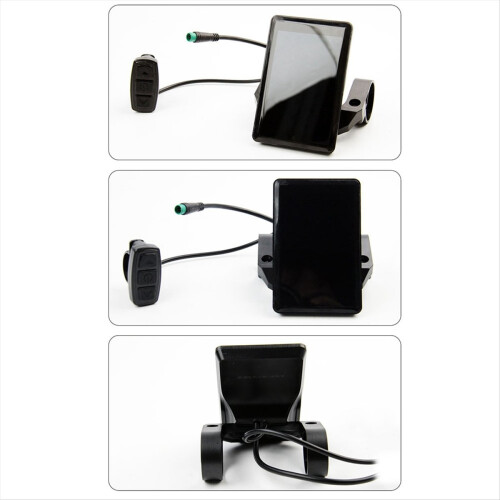 Electric Bicycle Display Control Panel Ebike Kit Waterproof Plug 2