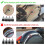 Motorcycle Screw Sissy Bar Saddlebag Mounting Spools Kit for Indian 5