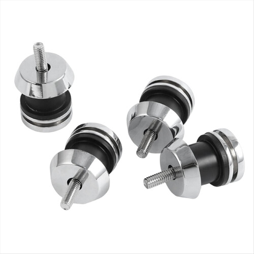 Motorcycle Screw Sissy Bar Saddlebag Mounting Spools Kit for Indian 2
