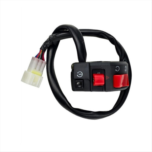 Motorcycle Accessories Right Side Switch with Dual Flash ZKG Combination Switch Handle Switch 2
