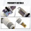 4Pcs Car Engine BKR5EIX-11 5464 For 3